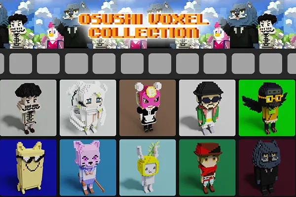 [osushi-san voxel avatar collectionの画像]